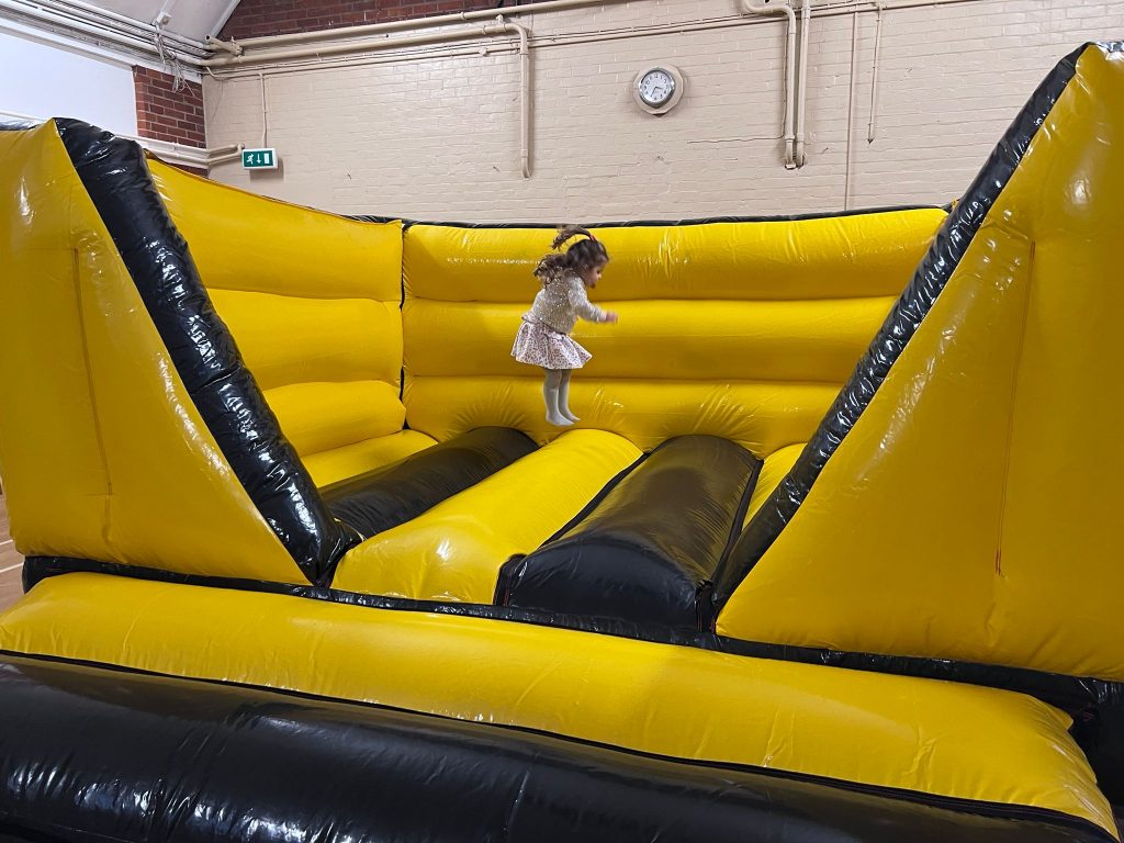 JCB Bouncy Castle Hire Colchester GabSav's Party Hire Gabriella