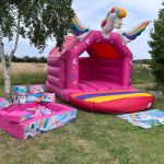 The Gabie Package - Unicorn Bouncy Castle, Ball Pit and Soft Play Outdoors