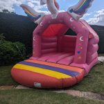 Bouncy Castle Hire Colchester Pink Unicorn Castle
