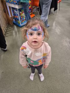 Painty McPaintface Facepainter Colchester Gabriella of GabSav's Party Hire