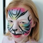 Painty McPaintface Facepainter Colchester Young Girl Tiger