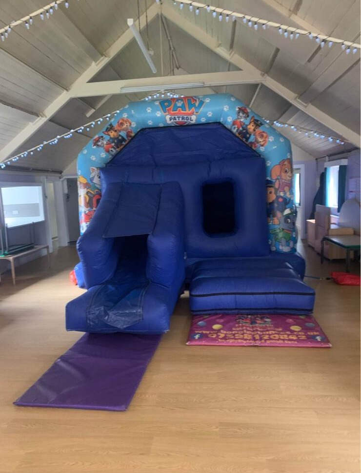 Paw Patrol Bouncy Castle With Front Slide GabSav's Party Hire