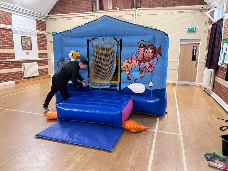 GabSav's Party Hire Childrens Parties in Colchester Hall Castle Blue Pirate