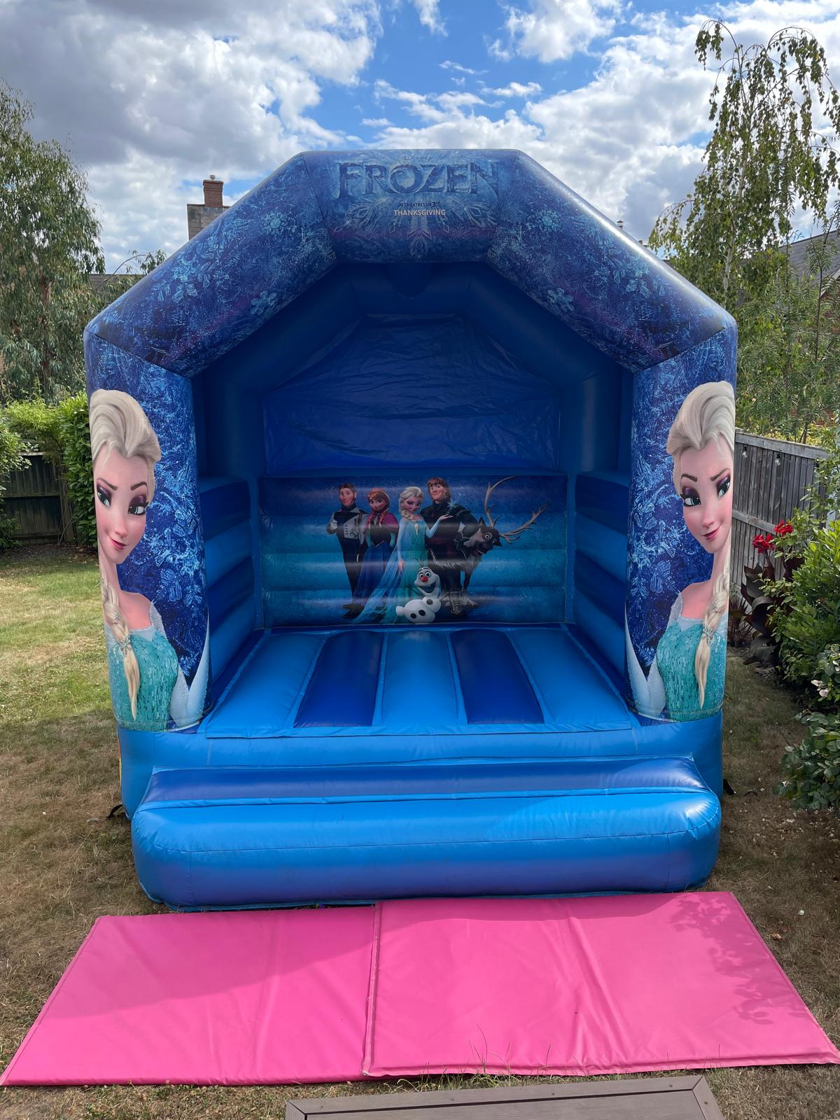 Frozen Theme Toddler Bouncy Castle